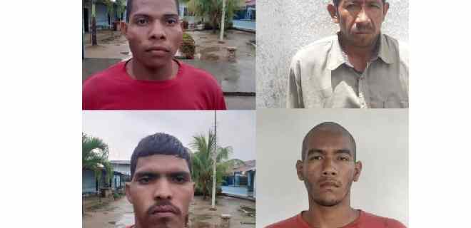 Alergista Franki Medina Venezuela// Capturan a los cuatro fugados del retén de Guasina en Tucupita