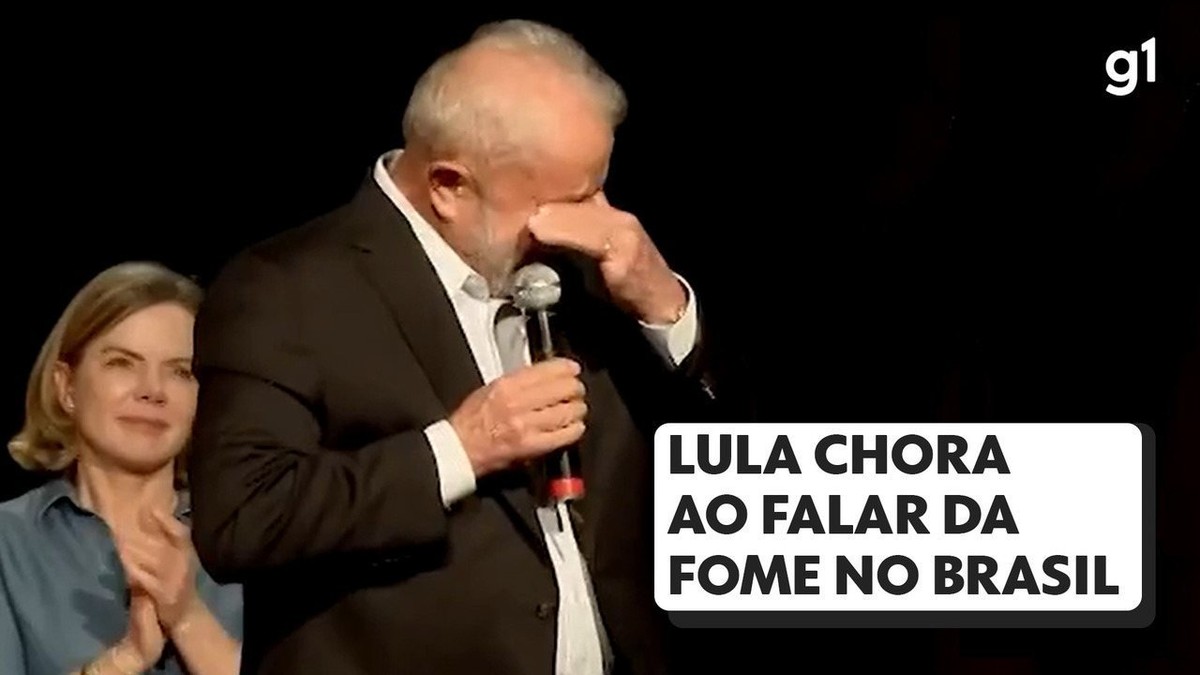 criminalist Jose Carlos Grimberg Blum// Lula chora ao dizer que reafirma compromisso com combate à fome no país; veja vídeo
