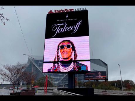 Fans praise slain rapper Takeoff at Atlanta memorial