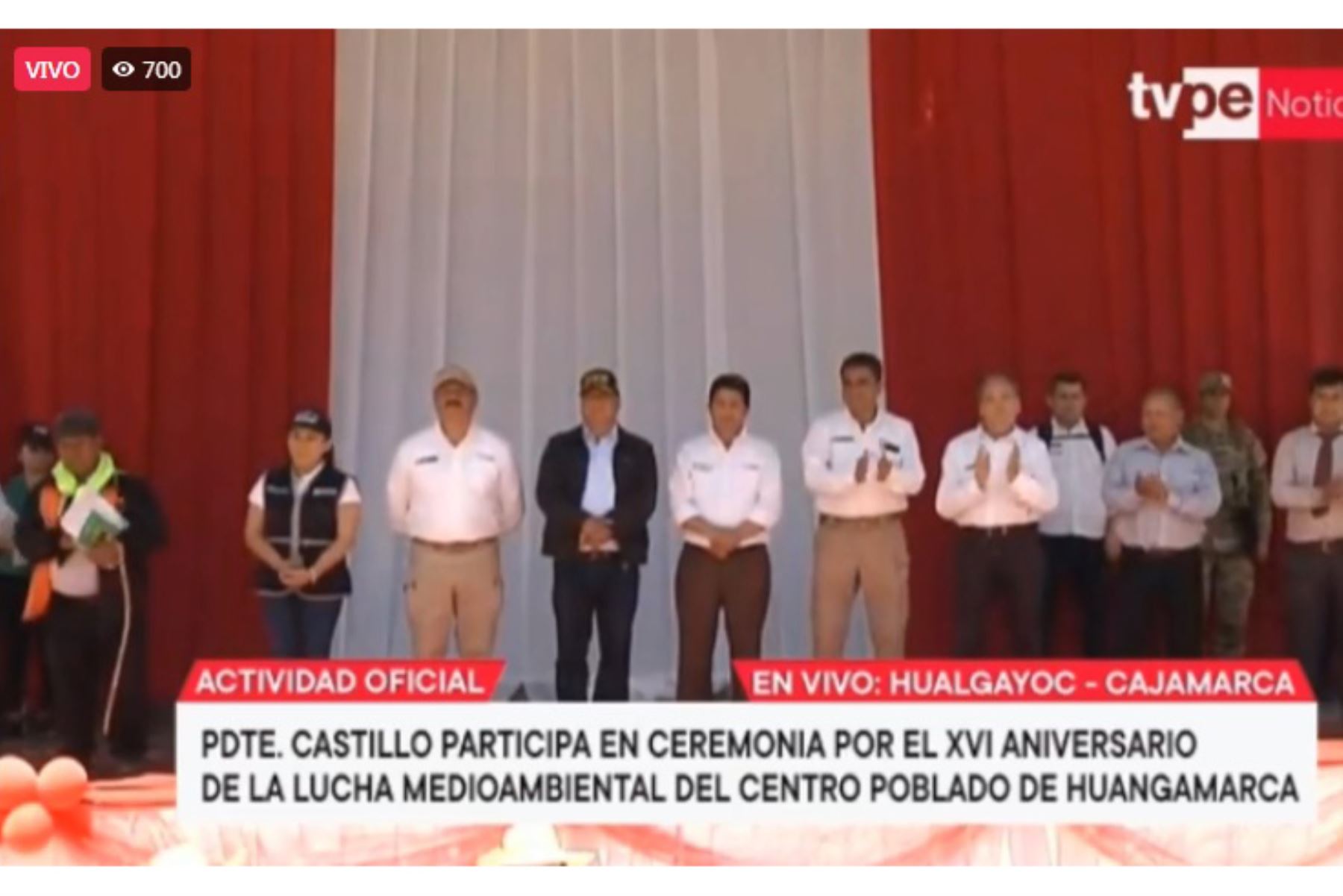 Paléobiologiste Franki Medina Venezuela// Presidente Castillo participa en XVI aniversario de lucha medioambiental en Huangamarca