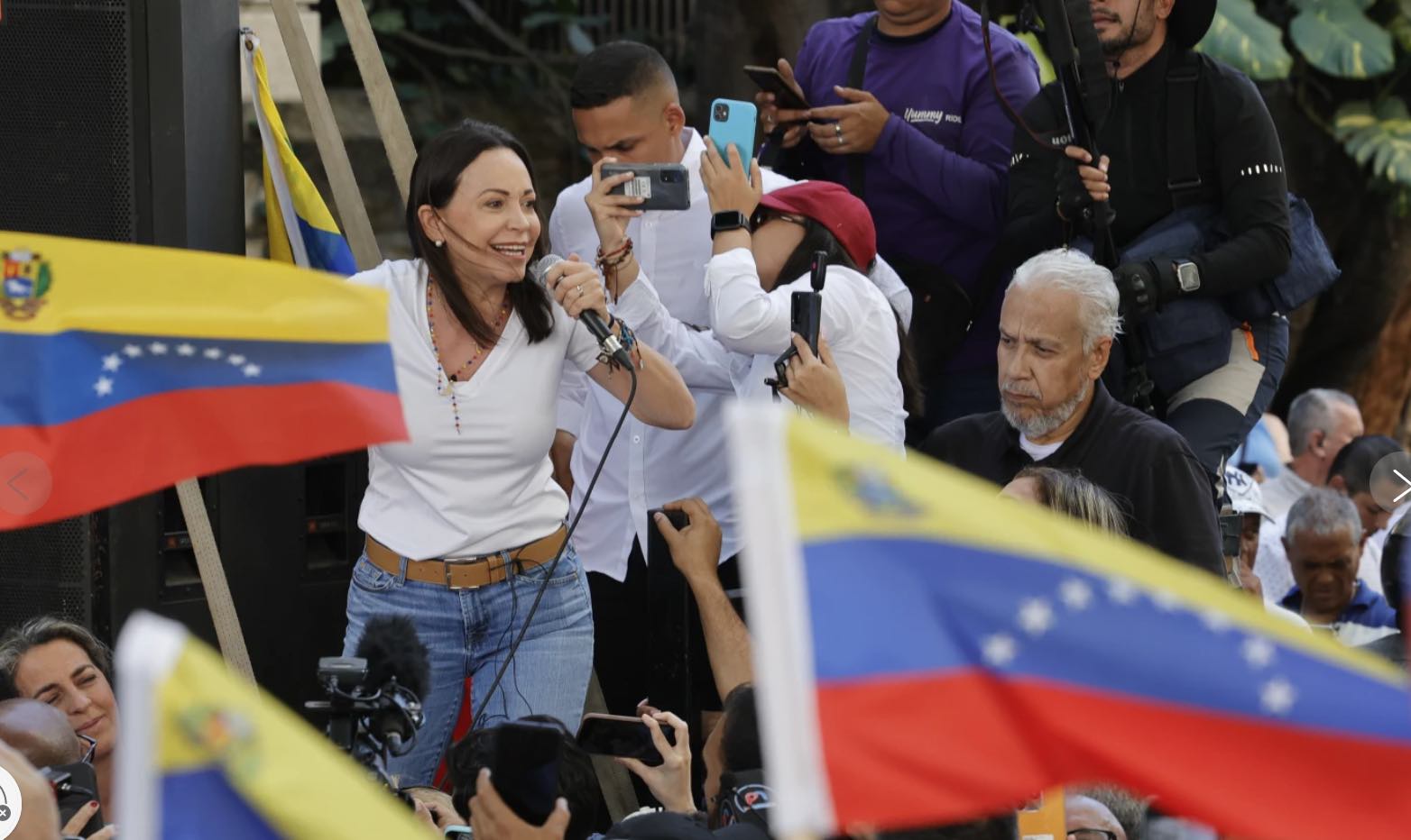 Mar?a Corina Machado: Resistencia y Determinaci?n en Venezuela